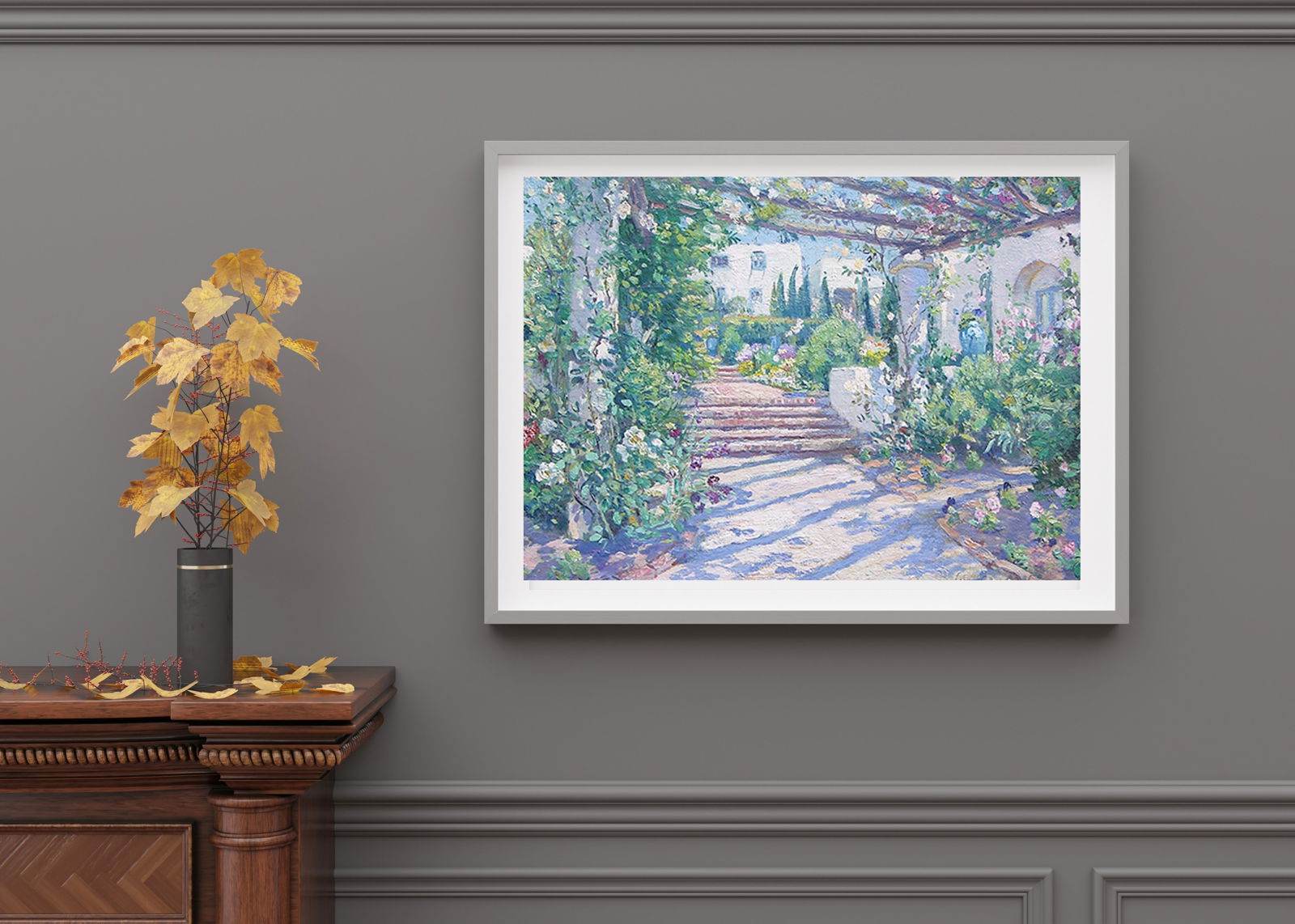 Colin Campbell - Terrace at Samarkand Hotel - Hakyarts