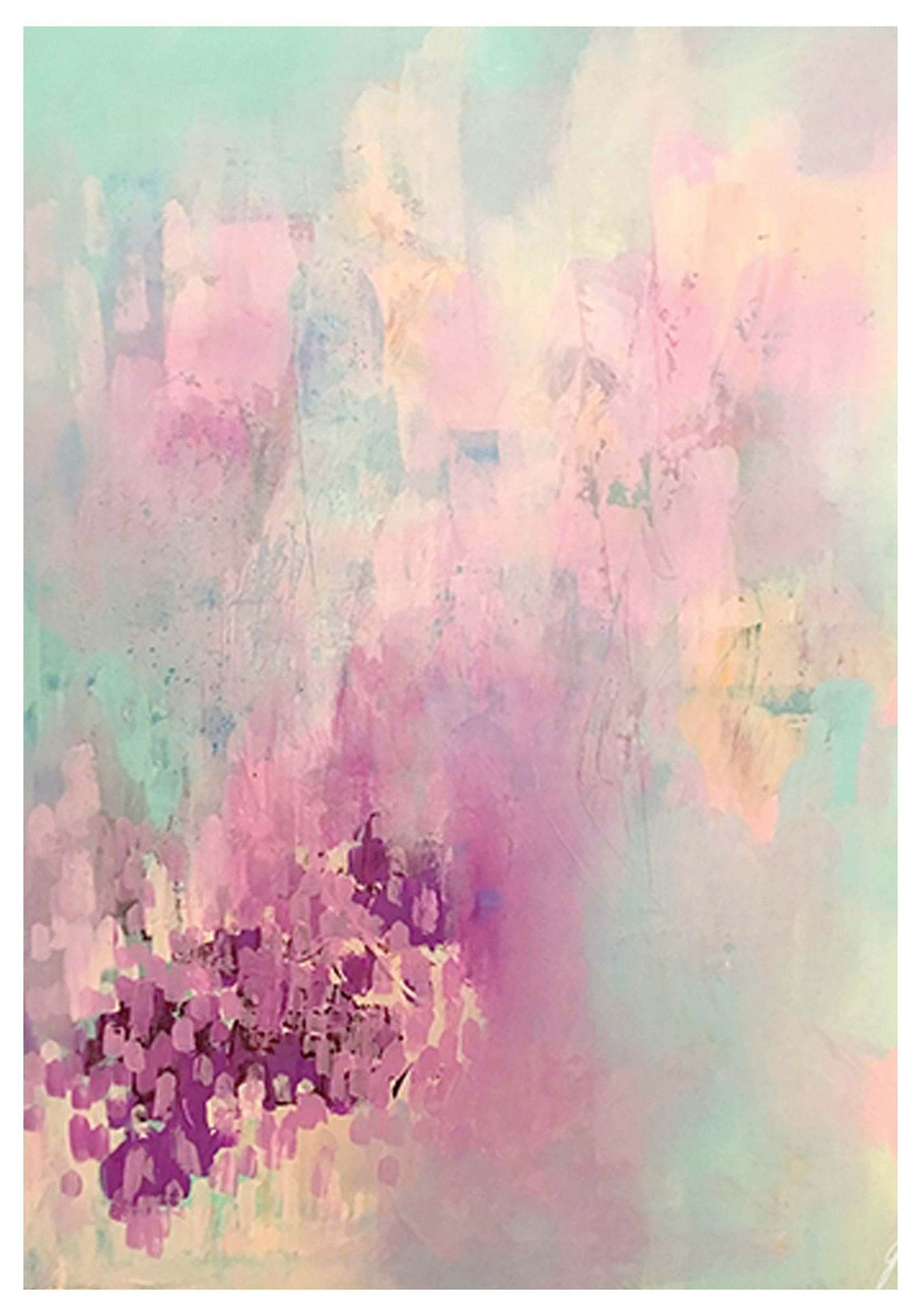 Colourful Brush Stroke Poster - Hakyarts