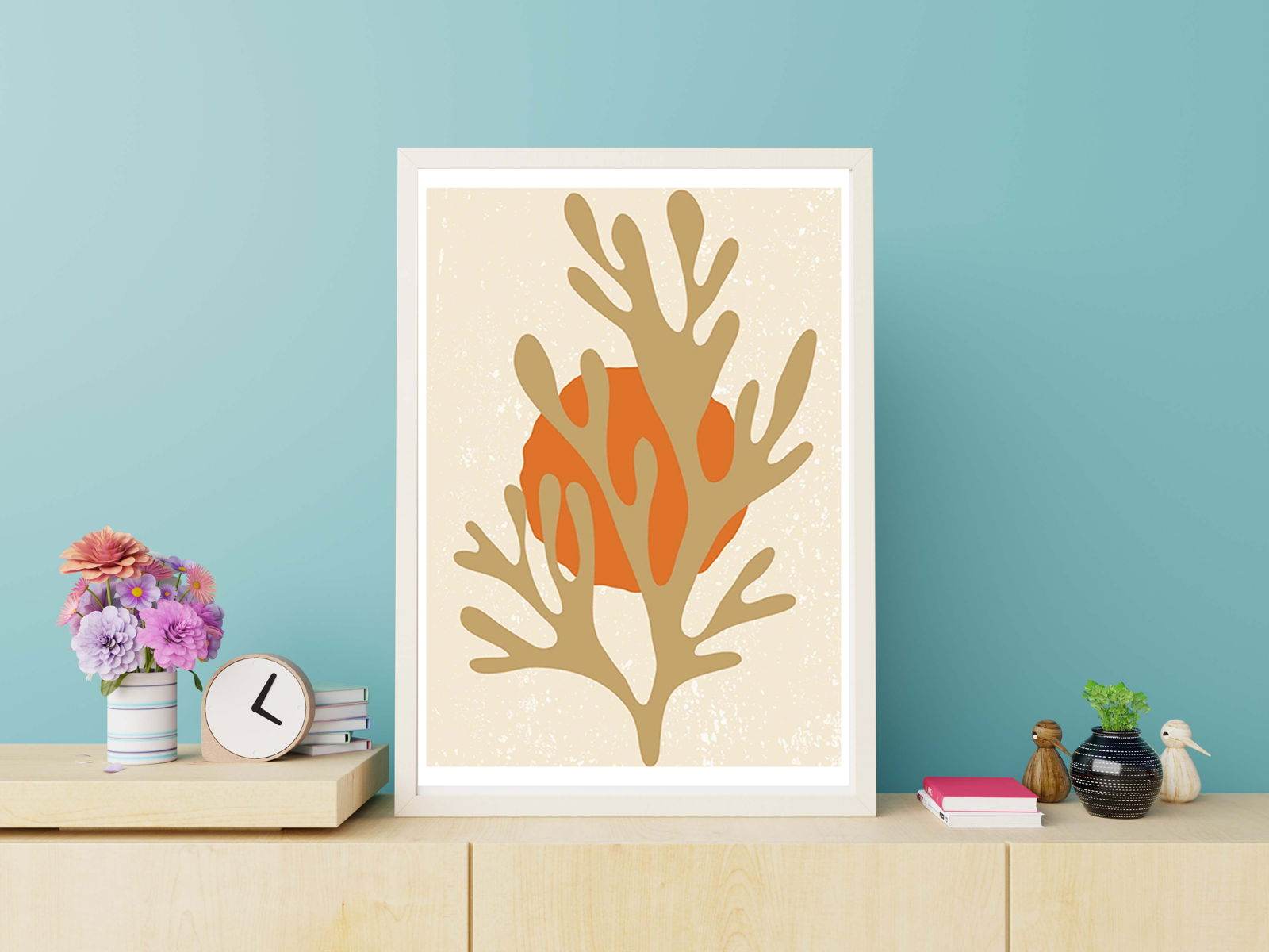Colourful Coral Poster - Hakyarts