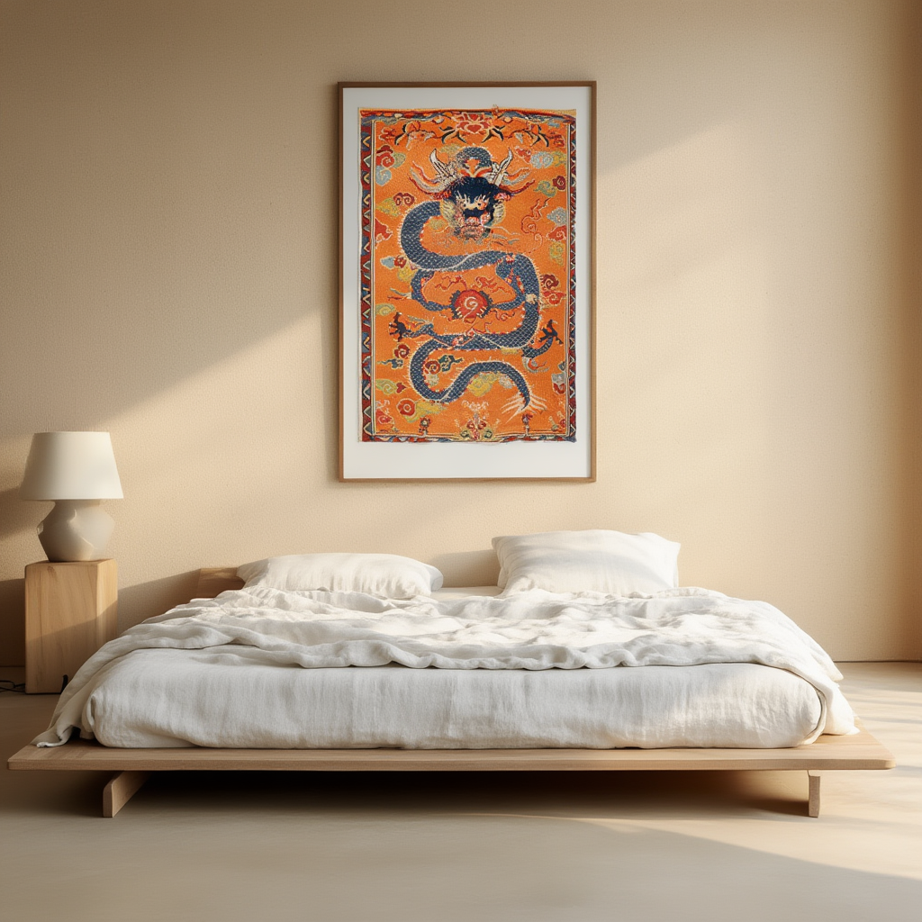 Tibetan Dragon Poster