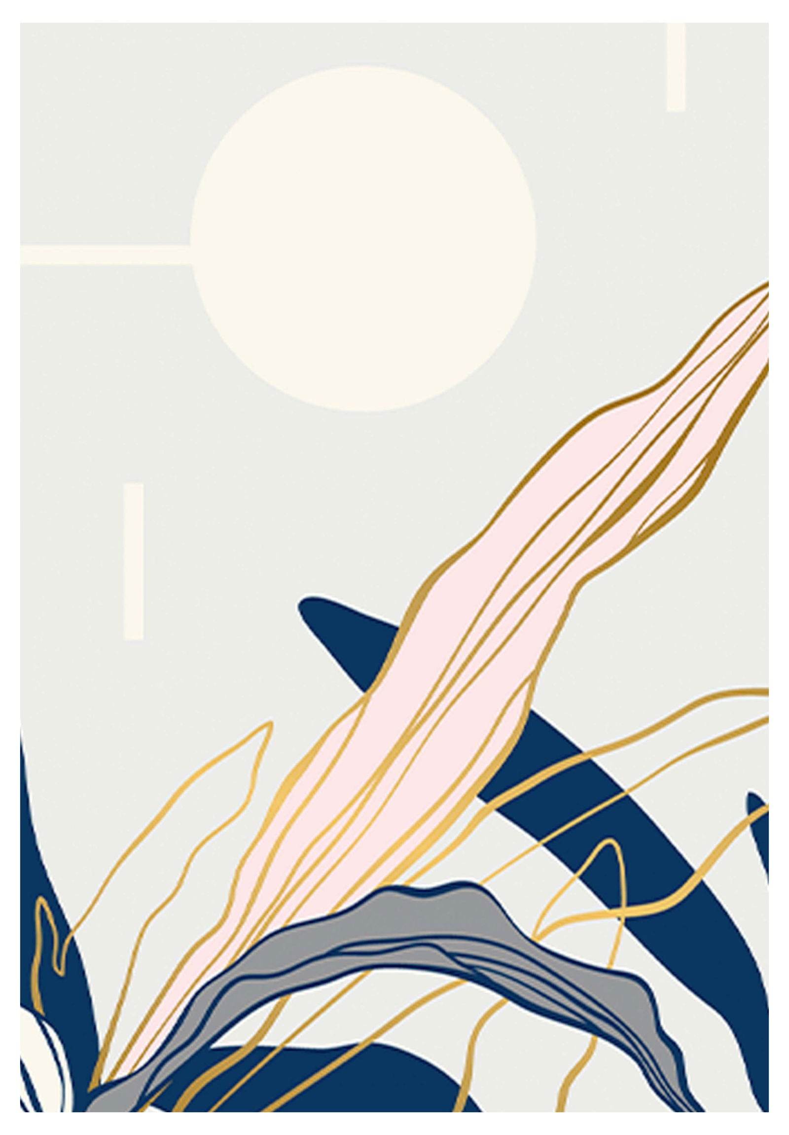 Contemporary Neutral No 2 Poster - Hakyarts