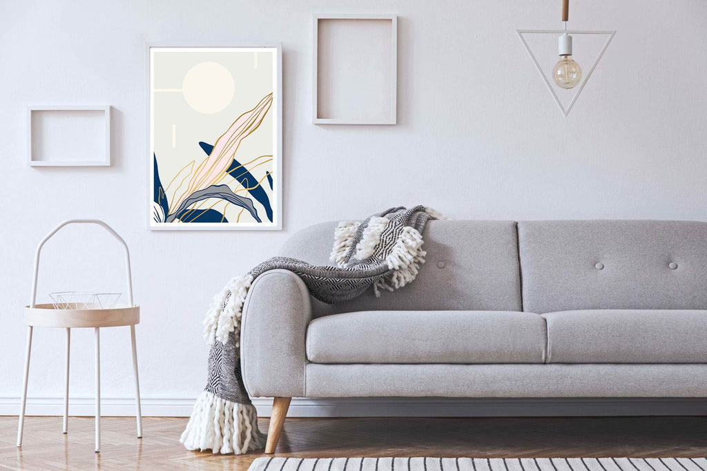 Contemporary Neutral No 2 Poster - Hakyarts