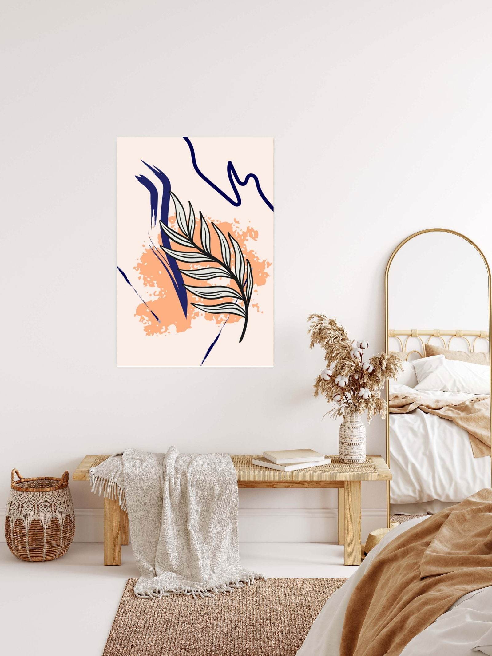 Contemporary Plant Poster - Hakyarts