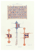 Copy of Henry Shaw - Alphabets numerals, and devices of the middle ages Pl. 08 Poster