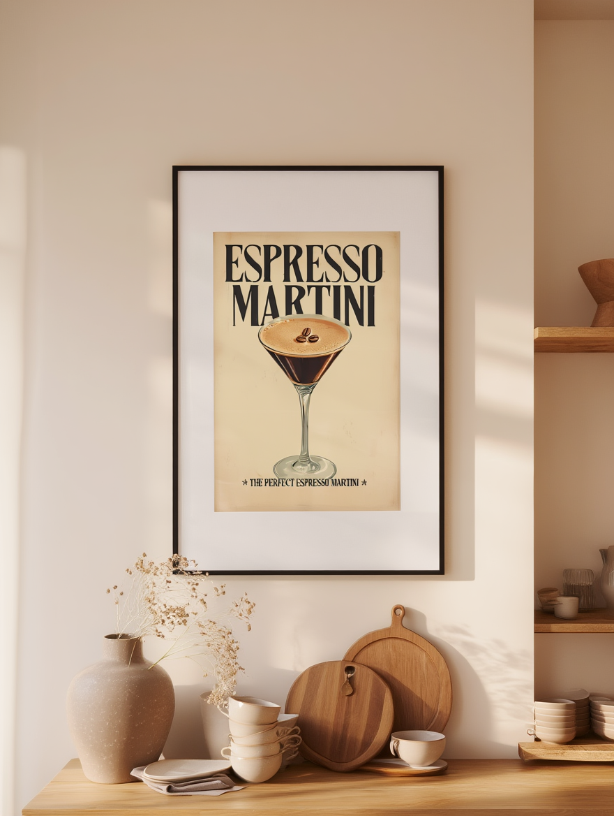 Espresso Hour — Espresso Martini Print