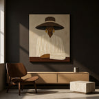 Canvas Print "I Say, You Slay" | Contemporary Stunning Black Woman Fashion Wall Art