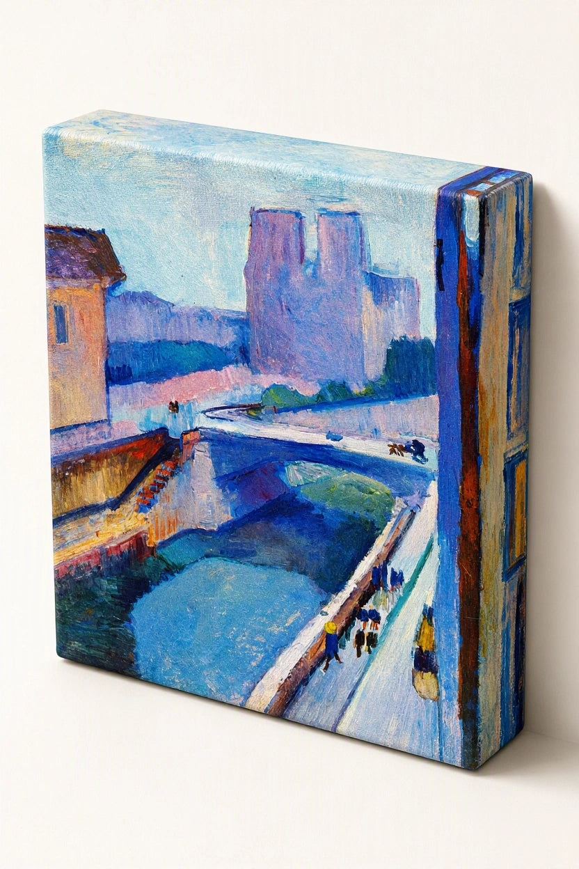 Canvas Print Henri Matisse - A Glimpse of Notre-Dame in the late Afternoon