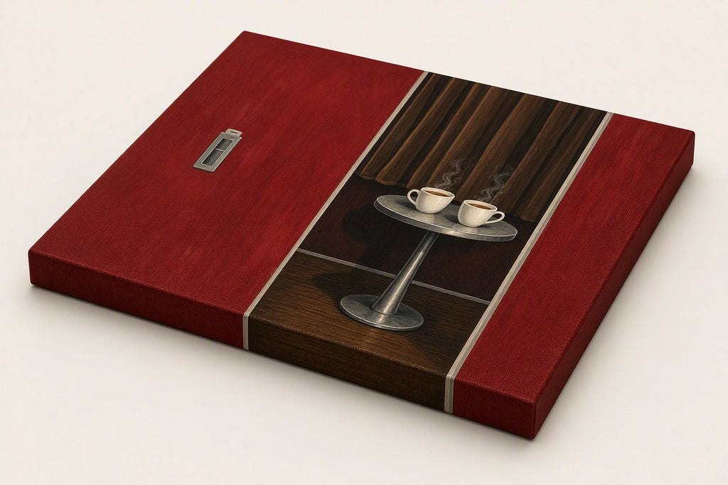 Canvas Print Two Cups for Life | Contemporary Still Life Wall Art