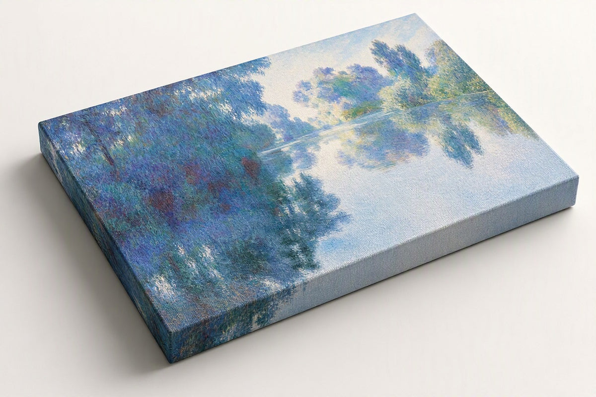 Canvas Print Claude Monet – Matinée sur la Seine - Iconic Impressionist Art Print