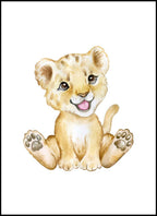 Cute Baby Tiger