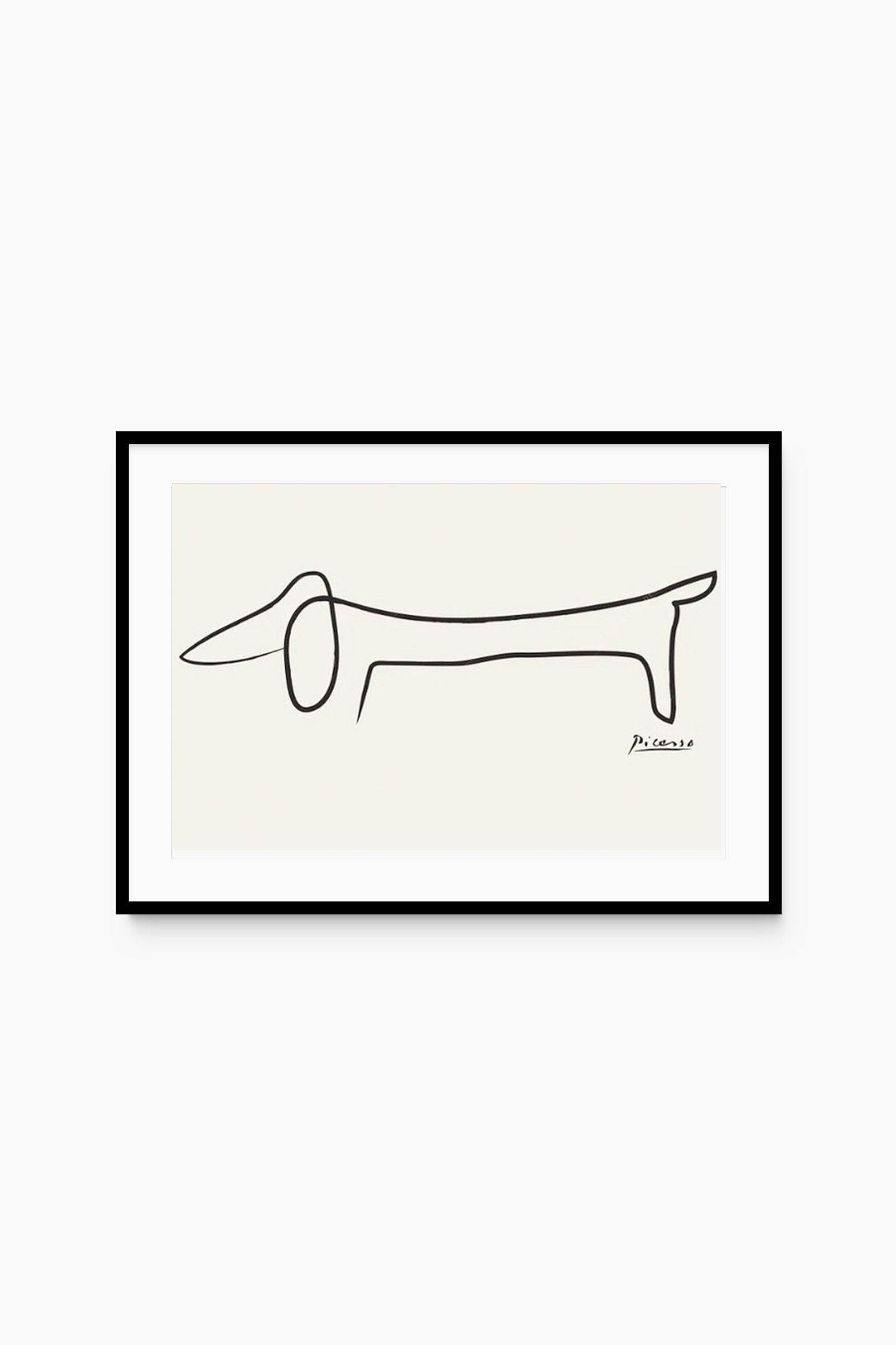 Dachshund by Picasso - Hakyarts