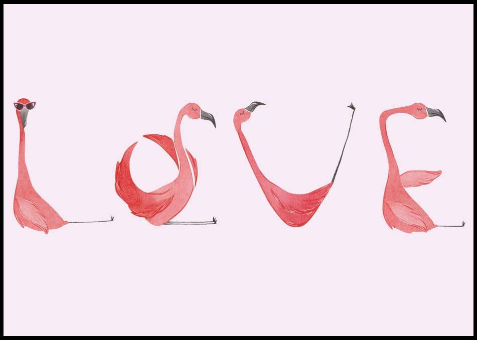 Dancing Flamingos
