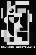 Dark Bauhaus Abstract Print – Modernist Art Print
