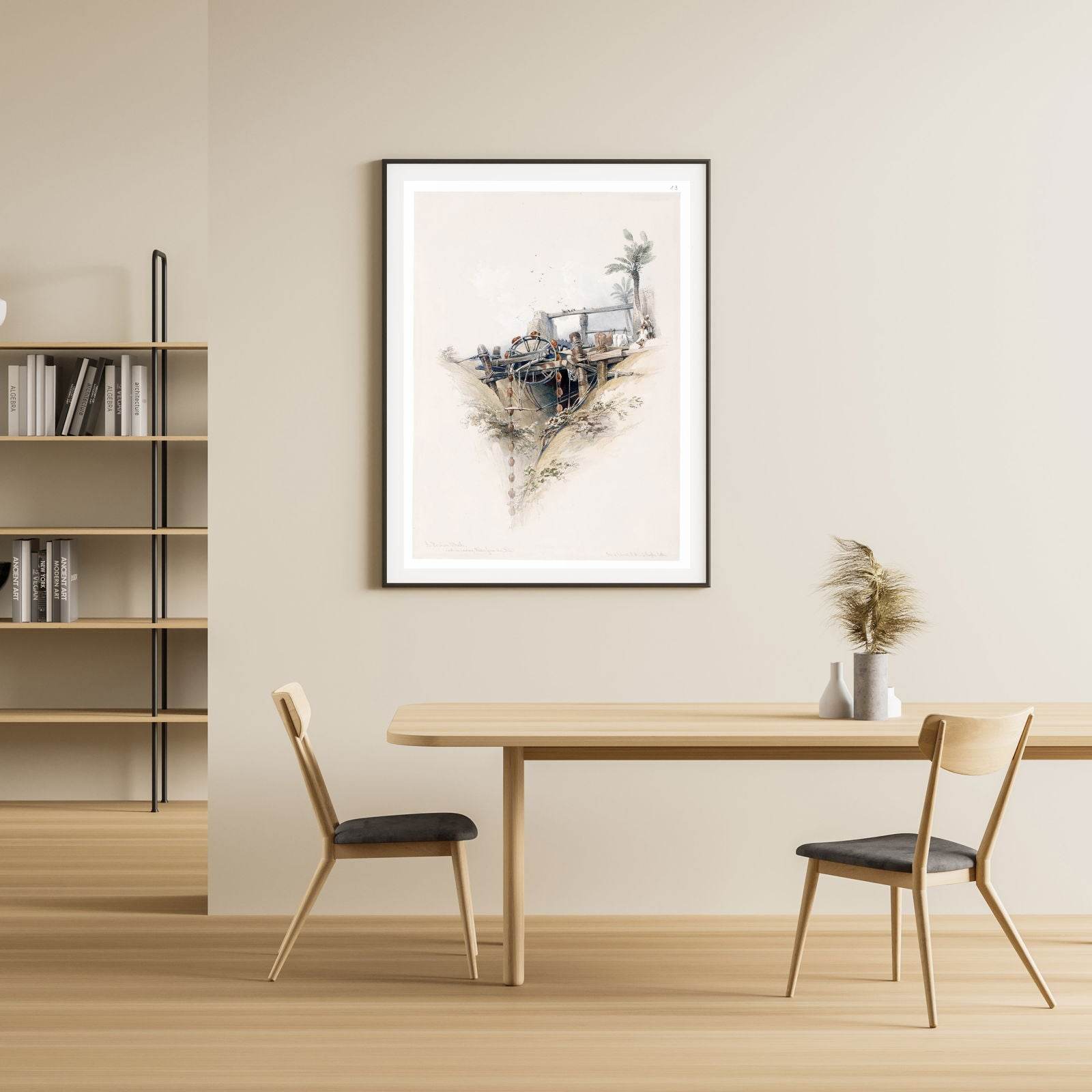 David Roberts - A Persian wheel - Hakyarts