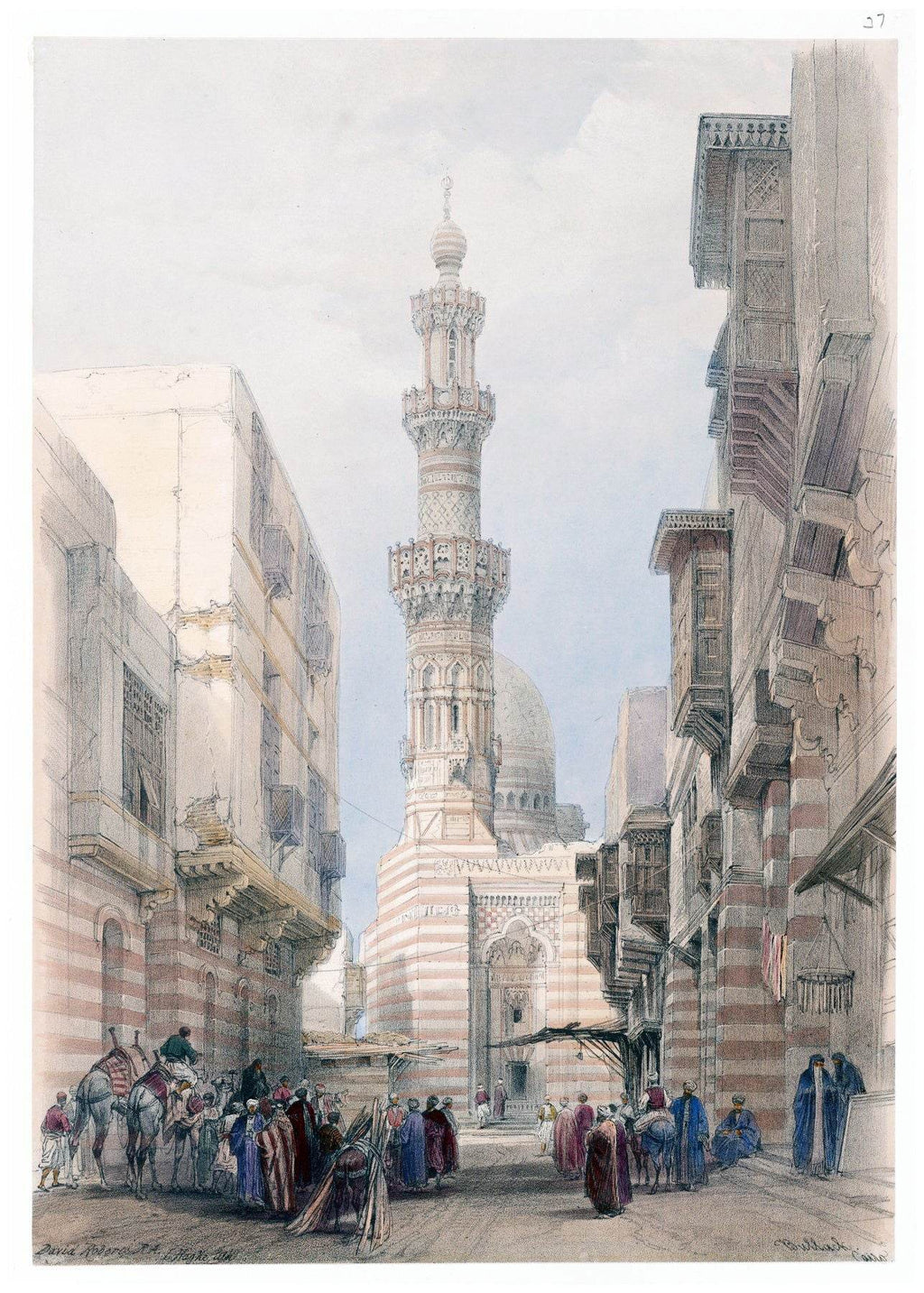David Roberts - Bullack, Cairo - Hakyarts