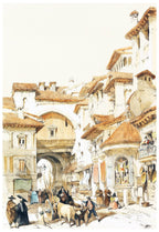 Sketches in Spain by David Roberts – 19th-Century Travel & Architectural Art Print - Hakyarts