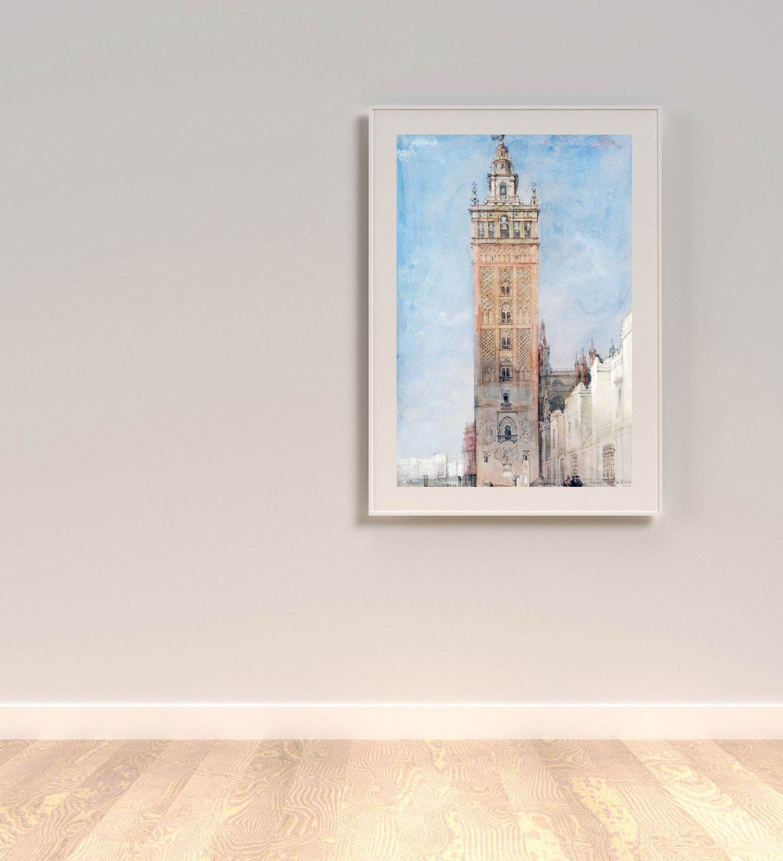 David Roberts - The Giralda - Hakyarts