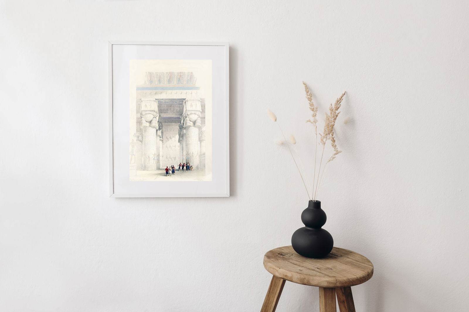 David Roberts - The Temple of Dendera - Hakyarts