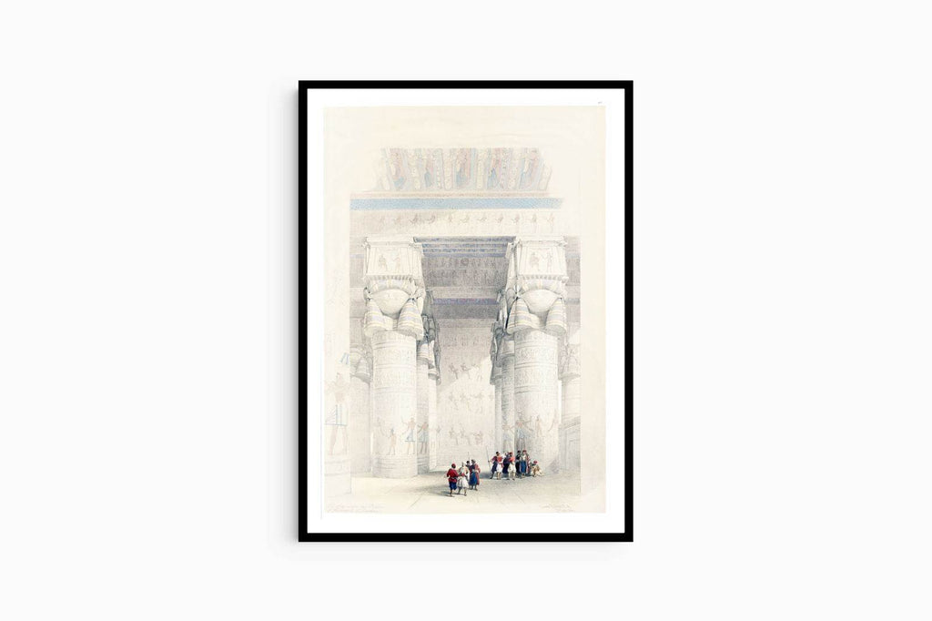 David Roberts - The Temple of Dendera - Hakyarts