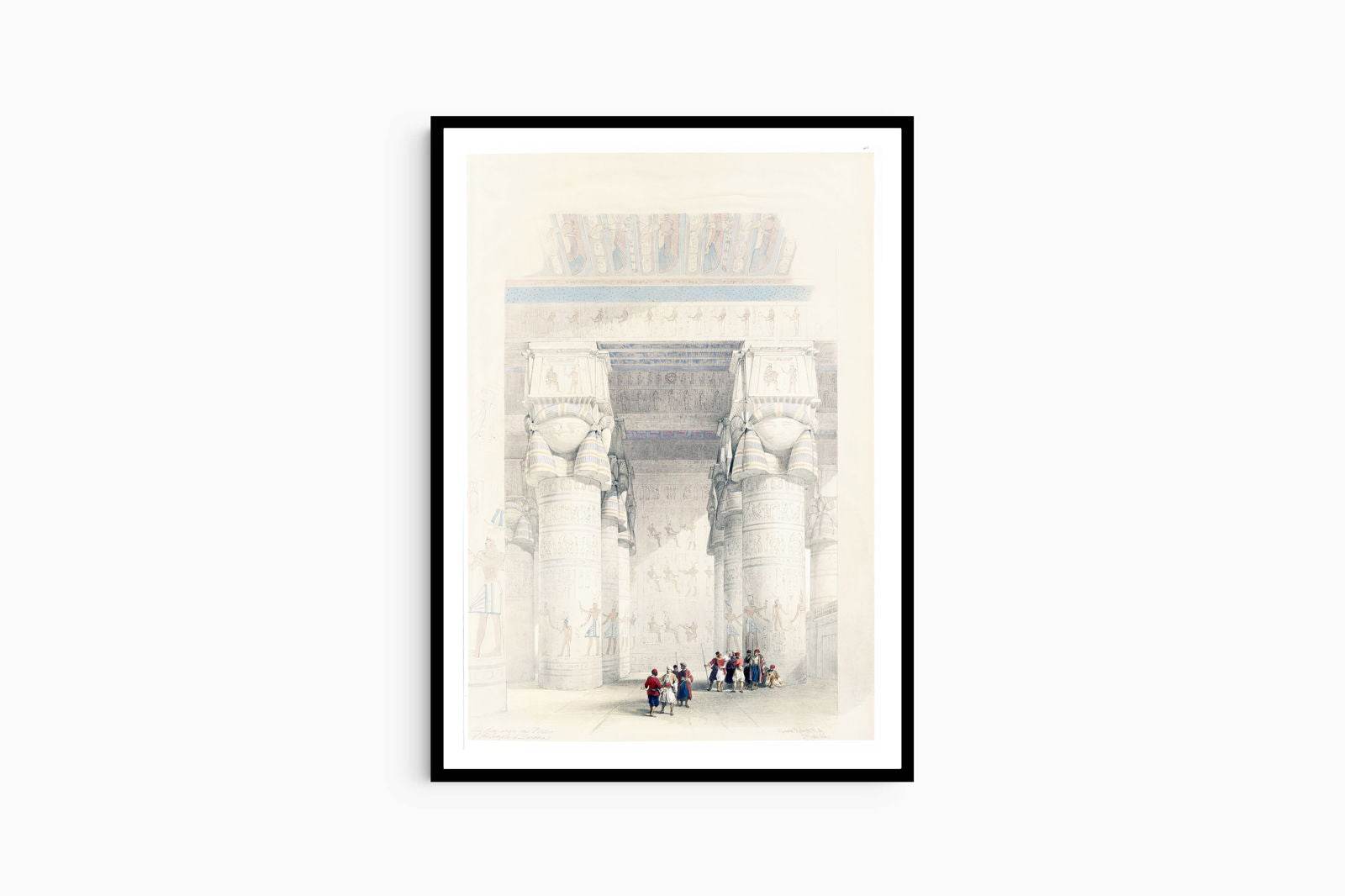 David Roberts - The Temple of Dendera - Hakyarts