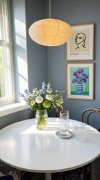 Set of 2 Henri Matisse – Nadia aux Cheveux Lisses & Violet Poppies – Mint | Modern Art & Contemporary Botanical Wall Art