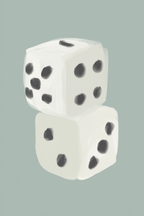 Set of 3 Dice Art Prints – Modern Gaming Wall Decor - Hakyarts