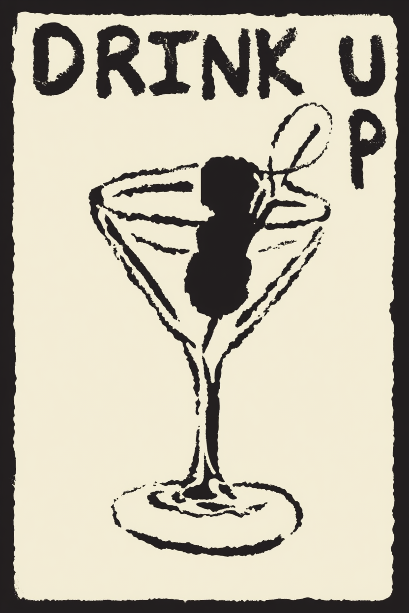 Set of 3 Cocktail Posters