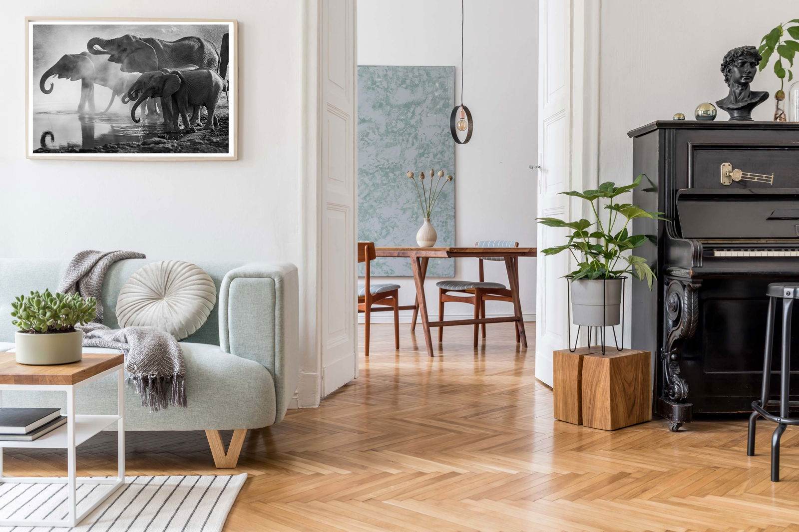 Drinking Elephants Poster - Hakyarts