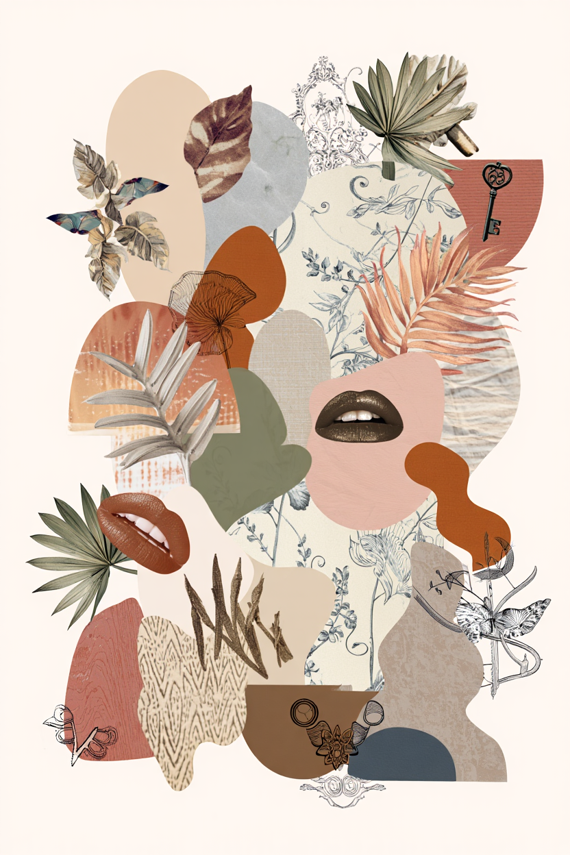 Set of 3 Eclectic Maximalist Prints – Bold Abstract Wall Art - Hakyarts