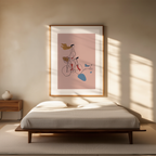 Bicycle Ride – Illustrated Print of Motion and Joy