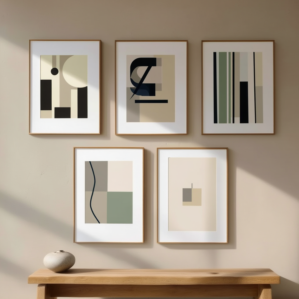Abstract Gallery – Set of 5