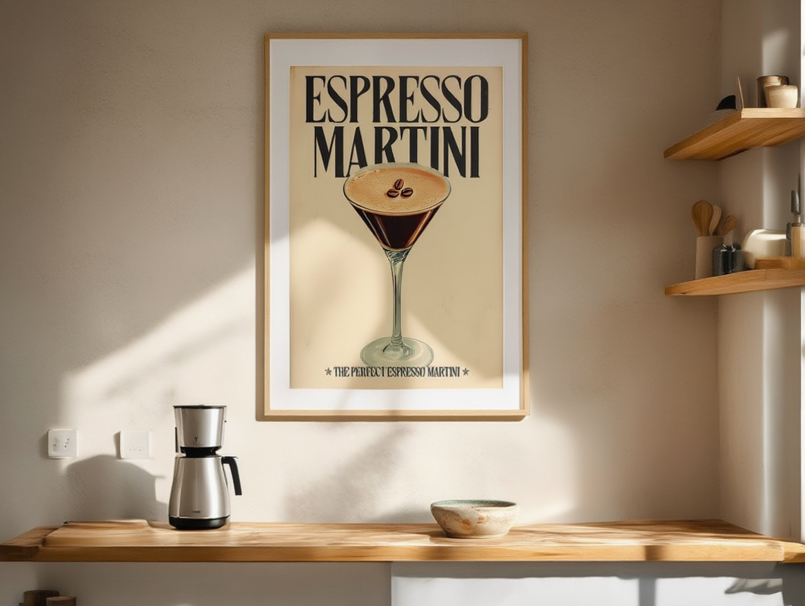 Espresso Hour — Espresso Martini Print