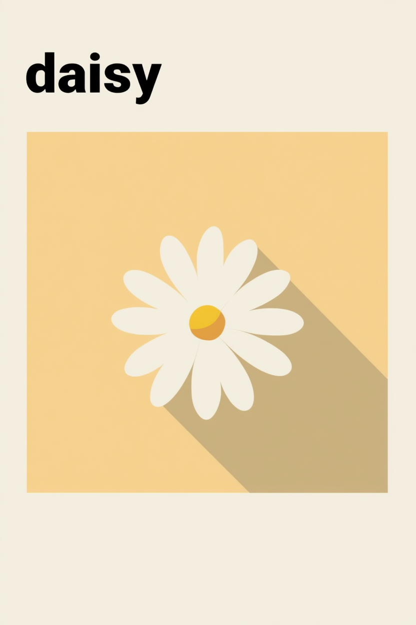 Set of 4 Lavender, Daisy, Tulip and Sakura Floral Prints