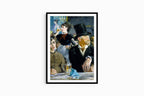 Édouard Manet - At The Café - Hakyarts