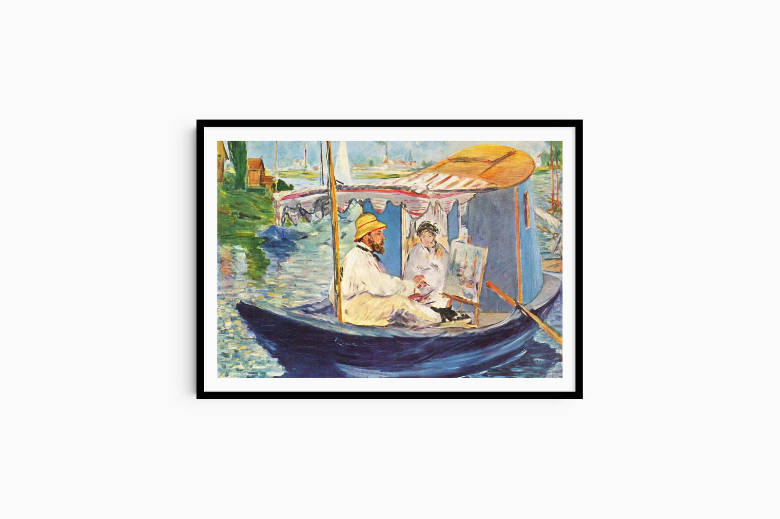Édouard Manet - Claude Monet in Argenteuil