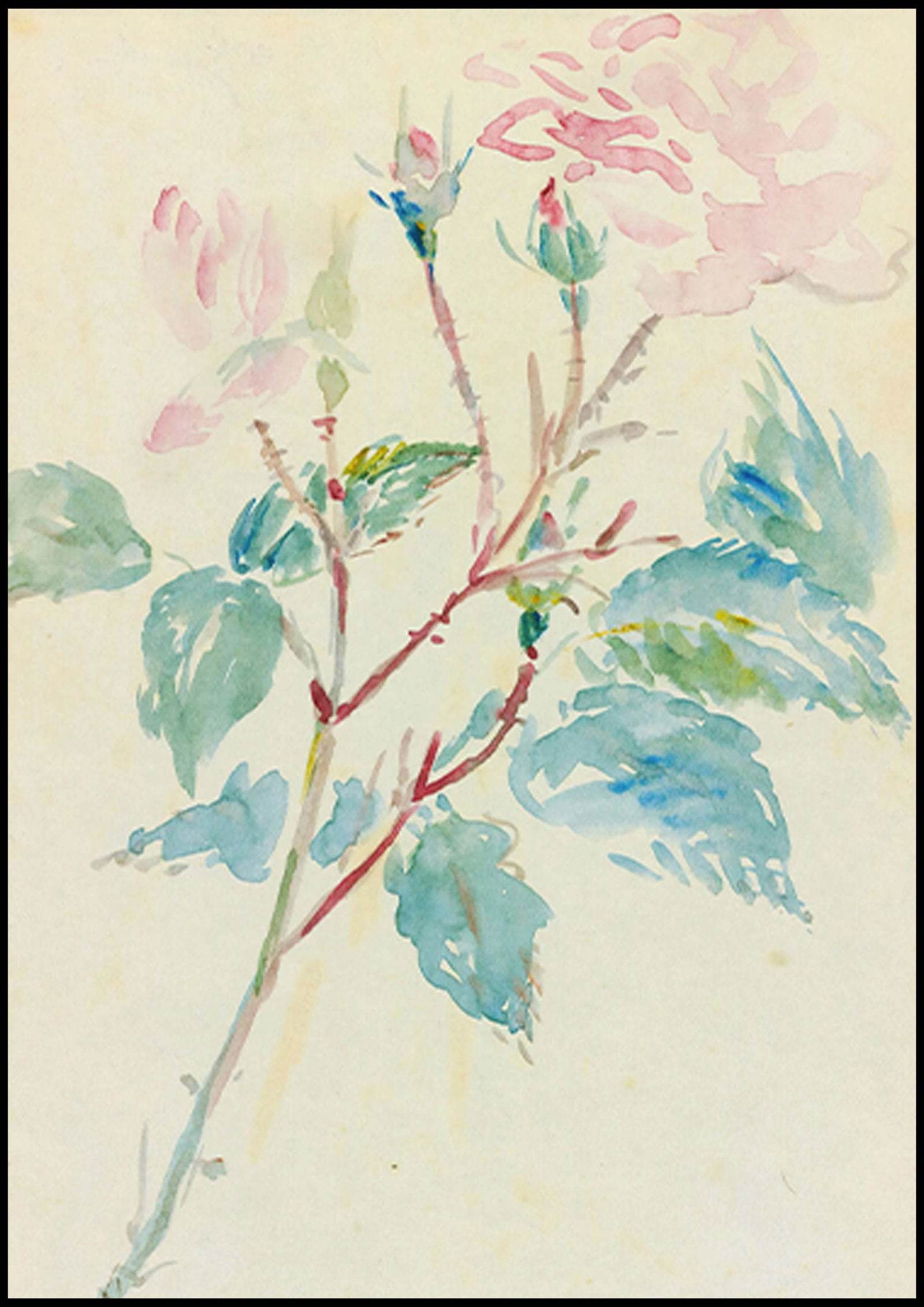 Édouard Manet - Églantines - Hakyarts