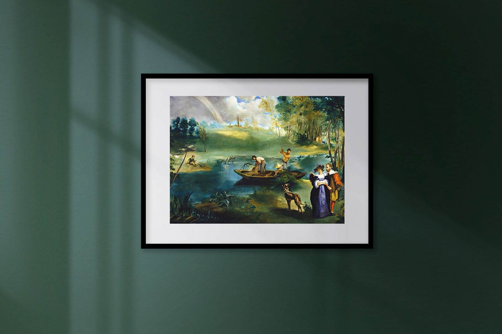 Édouard Manet - Fishing - Hakyarts