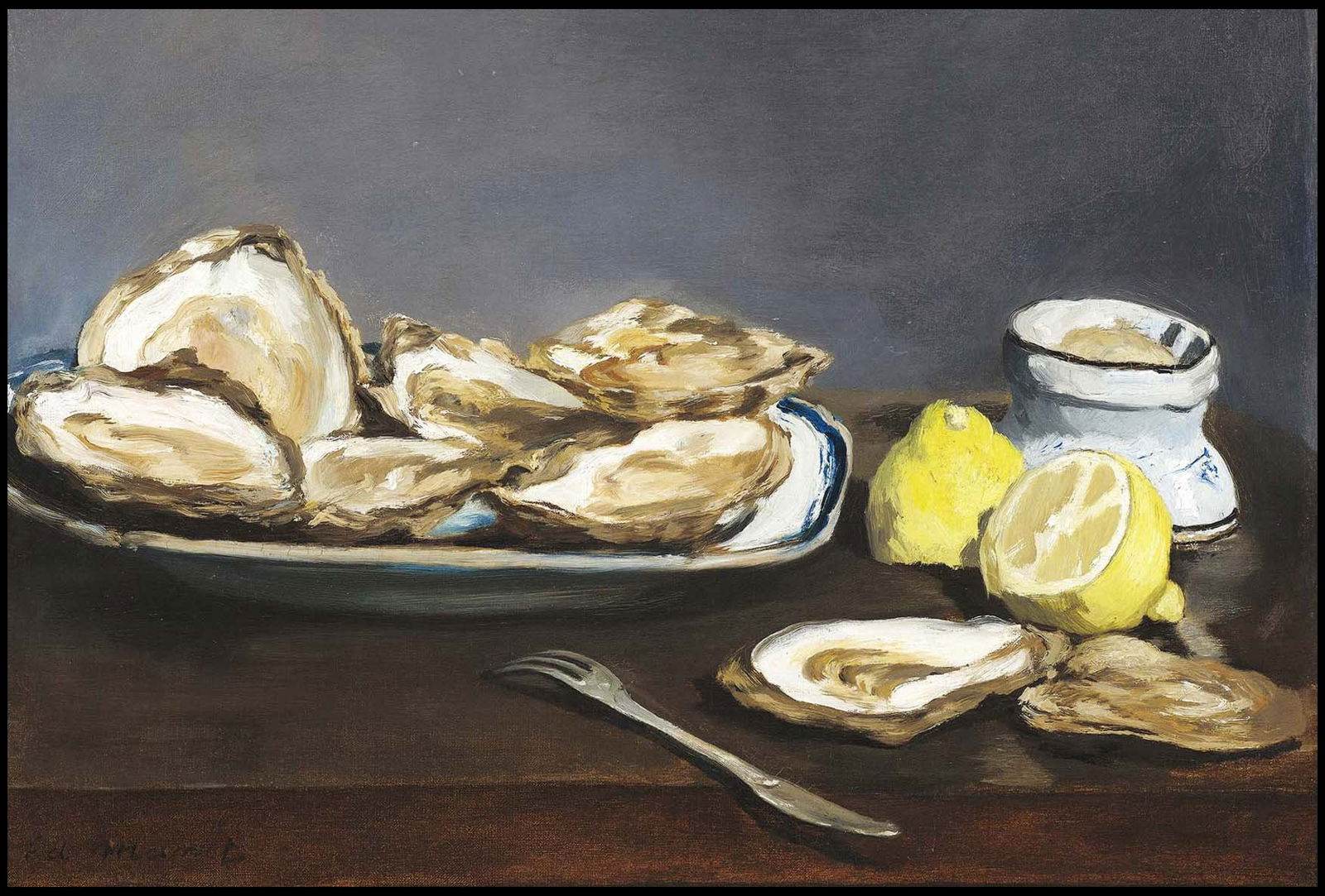 Édouard Manet - Oysters - Hakyarts