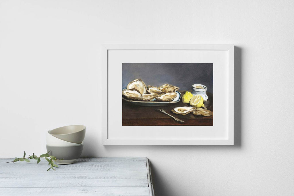 Édouard Manet - Oysters - Hakyarts