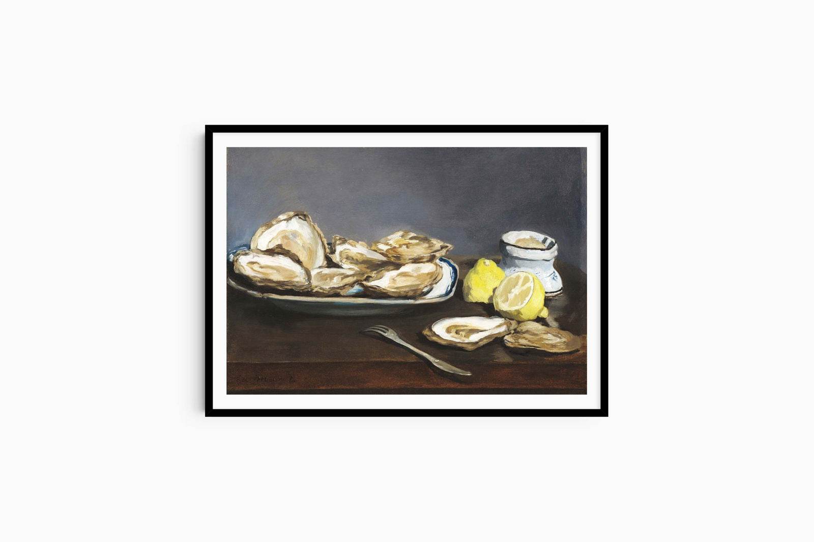 Édouard Manet - Oysters - Hakyarts