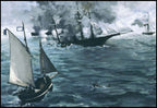 Édouard Manet - The Battle of the Kearsarge and the Alabama