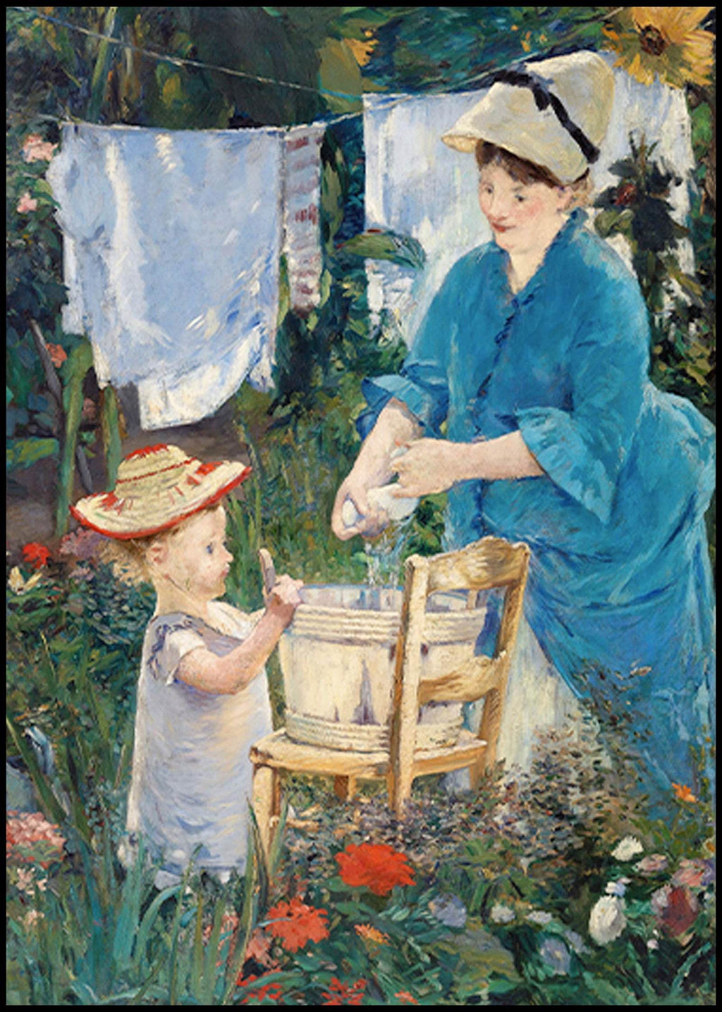 Édouard Manet - The Laundry - Hakyarts
