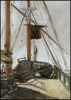 Édouard Manet - The Ship's Deck - Hakyarts