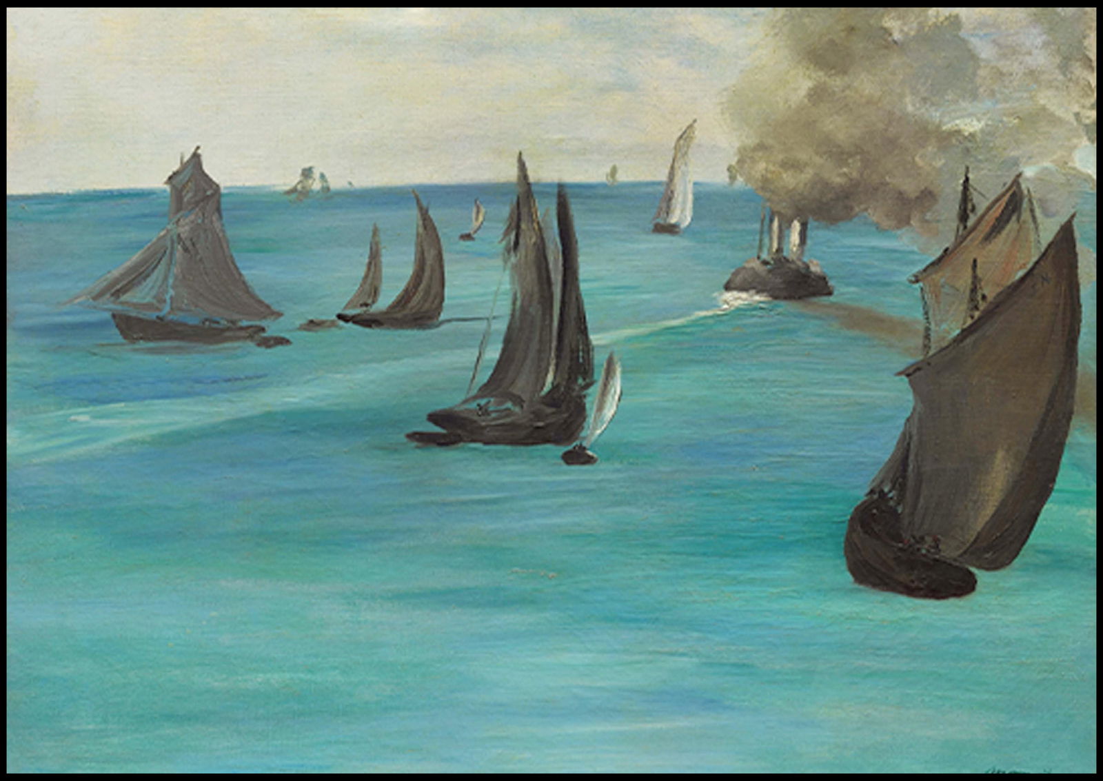 Édouard Manet - Vue de Mer 'Temps Calme'