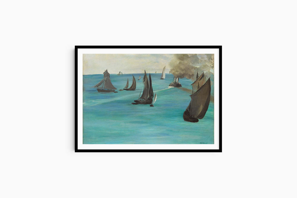 Édouard Manet - Vue de Mer 'Temps Calme'