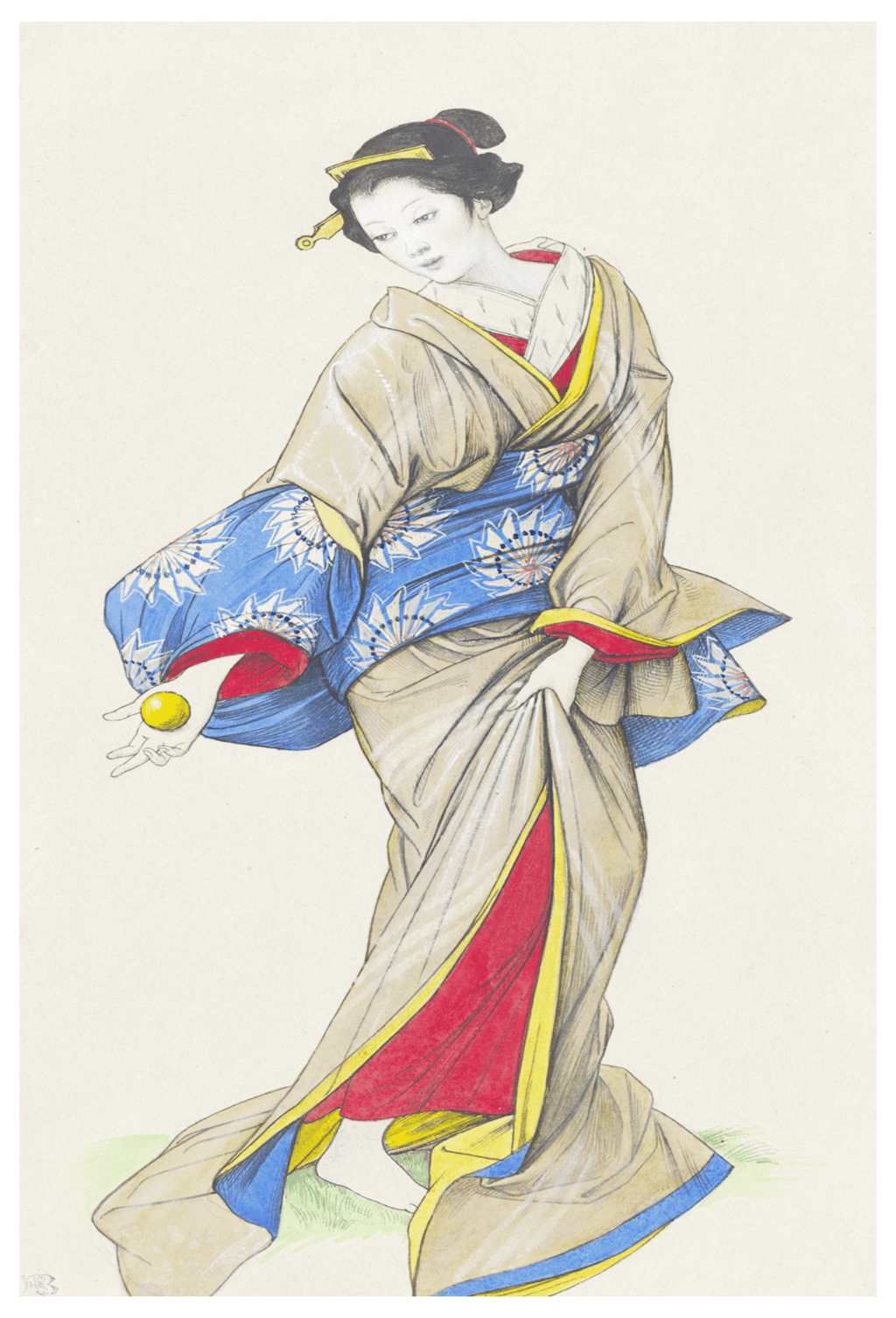 Eduard von Steinle - Geisha - Hakyarts