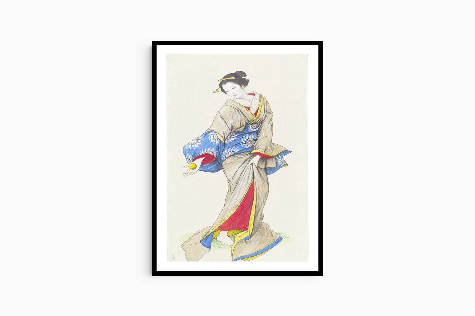 Eduard von Steinle - Geisha - Hakyarts