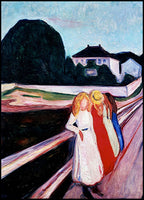 Edvard Munch - Four Girls on the Bridge