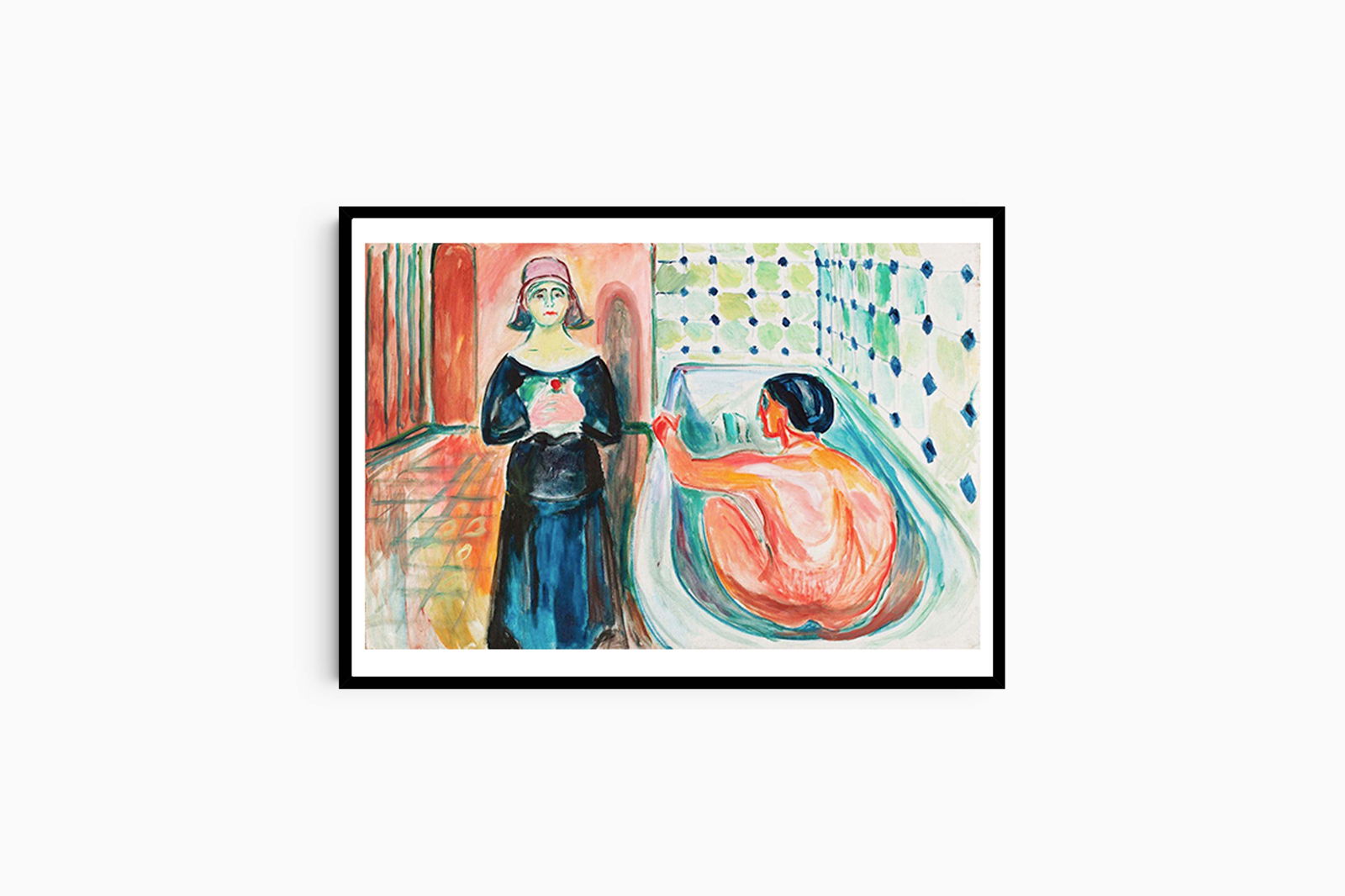 Edvard Munch - Marat in the Bath and Charlotte Corday