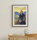 Edvard Munch - Portrait of Friedrich Nietzsche
